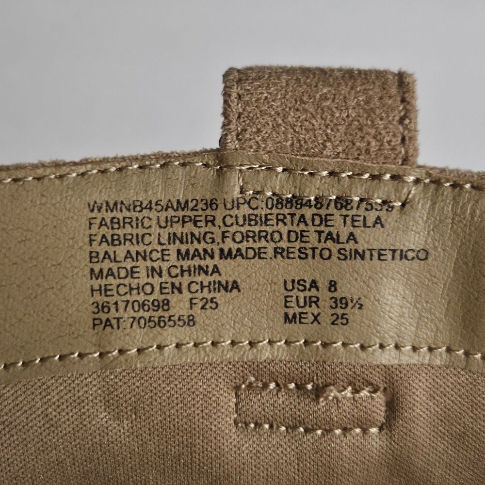No Boundaries Women's Square Toe Western Boots Tall Tan Suede Size 8 Cowgirl NWT - Picture 6 of 10